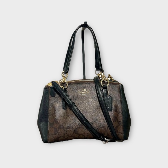 COACH NWOT Mini Christie Carryall In Signature Crossbody Shoulder Bag - Picture 1 of 6